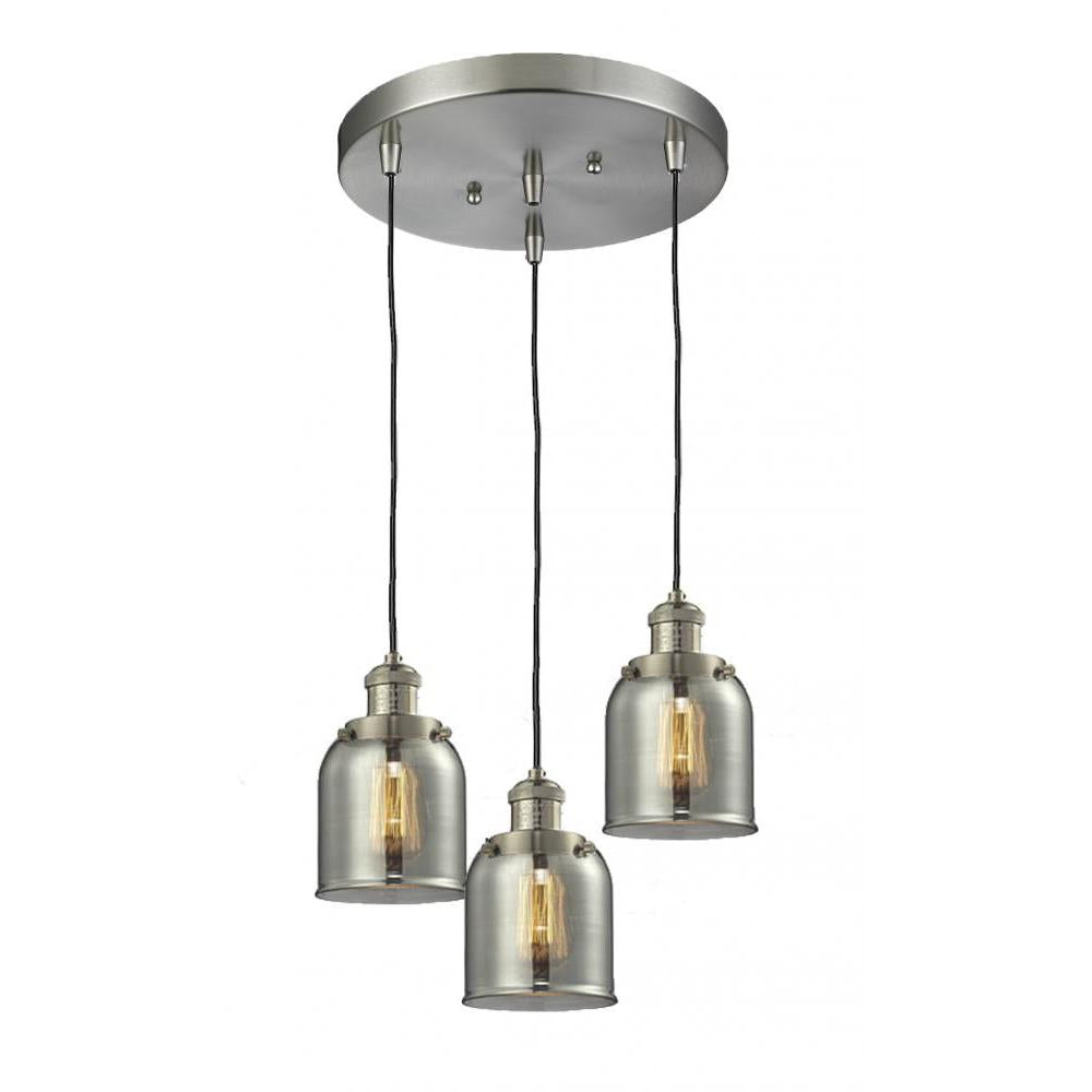Small Bell 3 Light Multi-Pendant