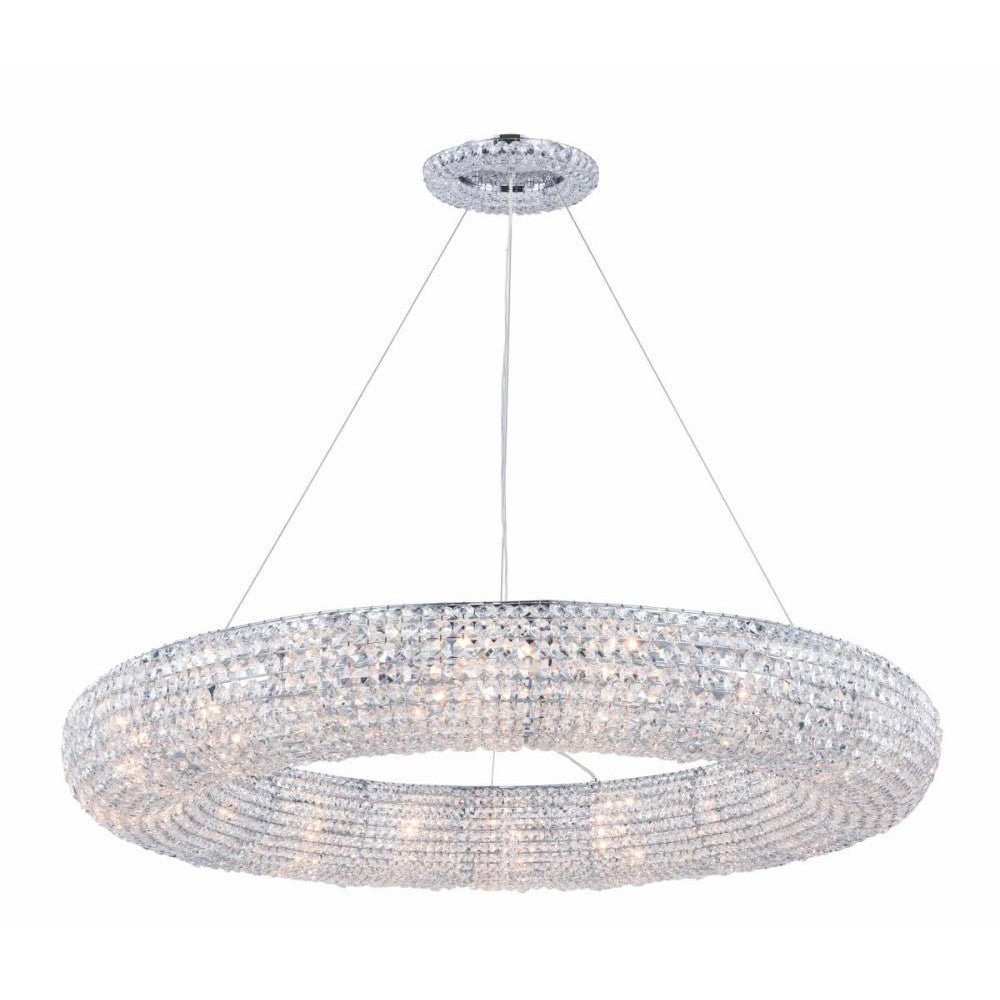 Elegant Lighting PARIS 2114G41C/RC Chandelier Contemporary - Chrome