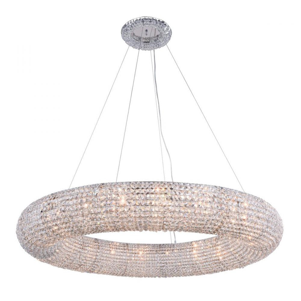 Elegant Lighting PARIS 2114G52C/RC Chandelier Contemporary - Chrome