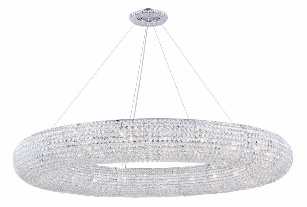 Elegant Lighting PARIS 2114G59C/RC Chandelier Contemporary - Chrome