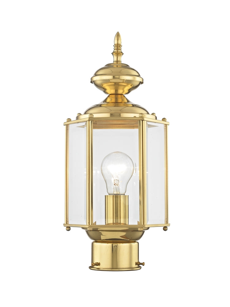 Livex Lighting OUTDOOR BASICS 2117-02 Exterior Traditional - Polished Brass