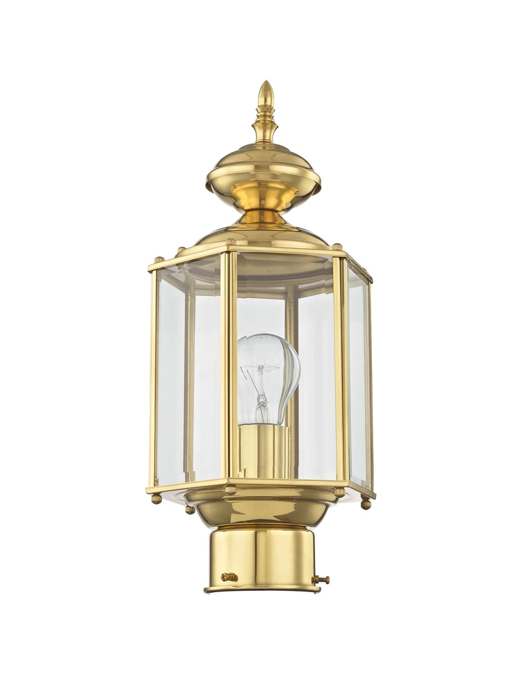 Livex Lighting OUTDOOR BASICS 2117-02 Exterior Traditional - Polished Brass