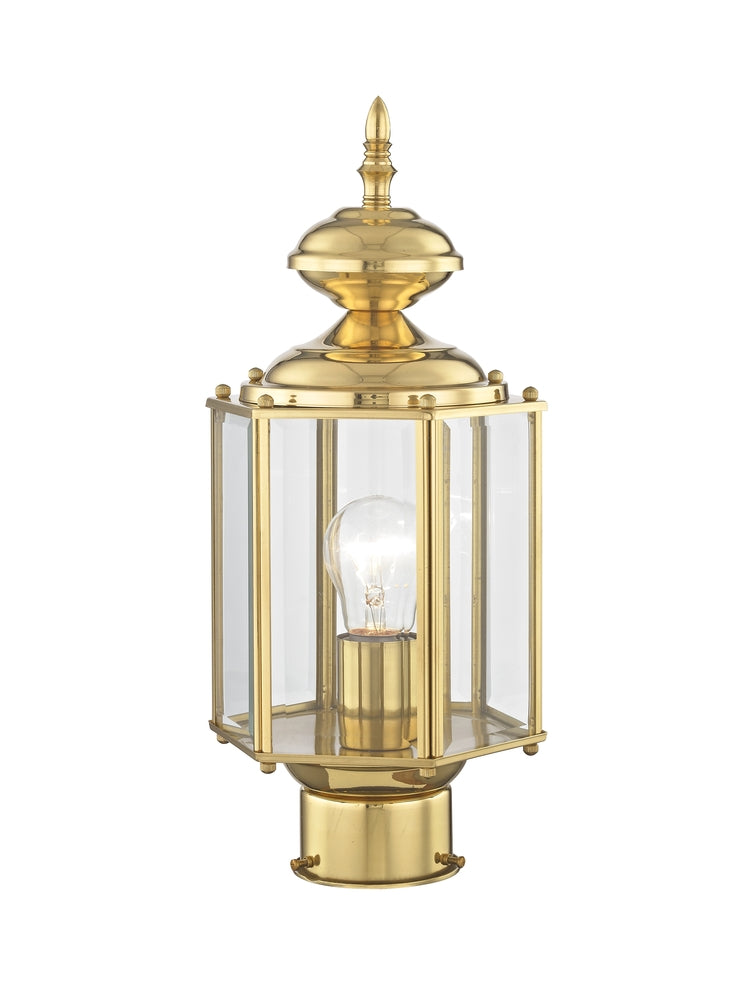 Livex Lighting OUTDOOR BASICS 2117-02 Exterior Traditional - Polished Brass