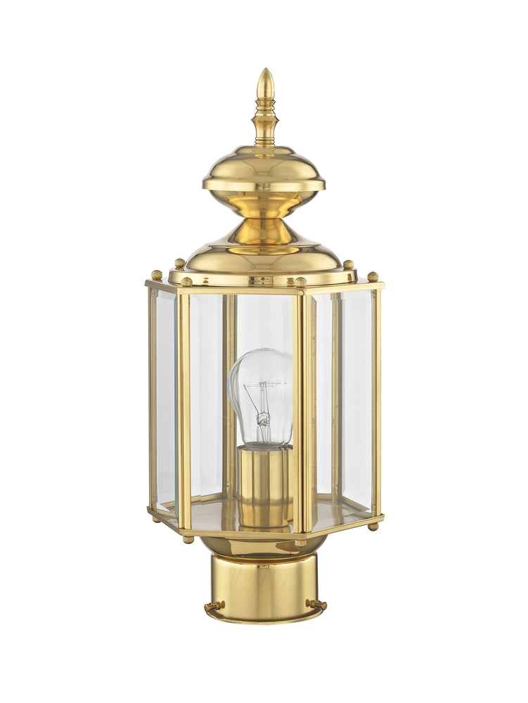 Livex Lighting OUTDOOR BASICS 2117-02 Exterior Traditional - Polished Brass