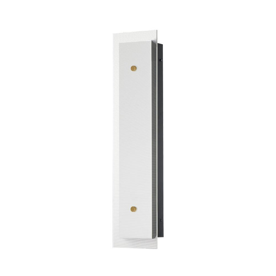 Maxim Lighting 21192CRBKNAB Spectre 6 Wall Sconce - Black / Natural Aged Brass