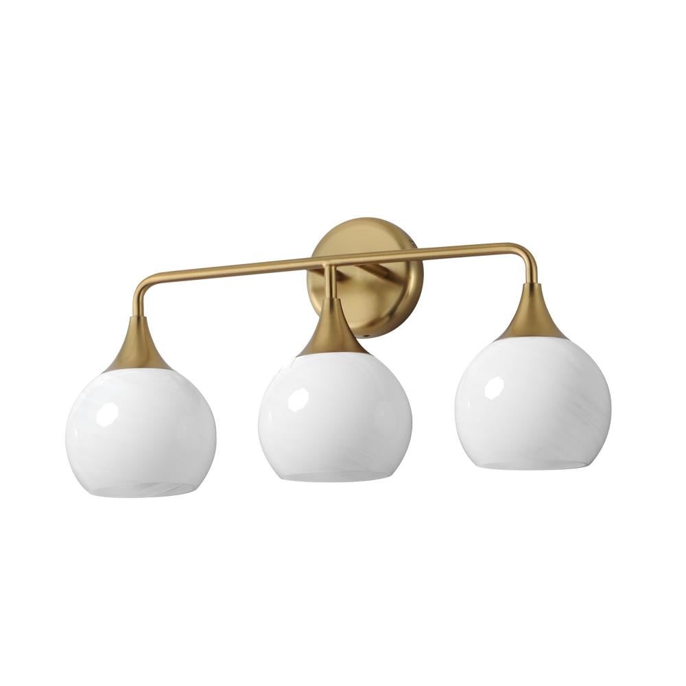 Neve 22.5 Inch Bathroom Vanity - Natural Aged Brass