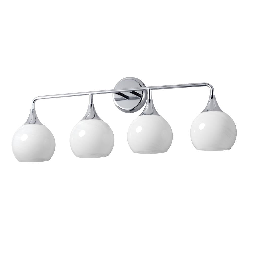 Neve 31 Inch Bathroom Vanity - Polished Chrome