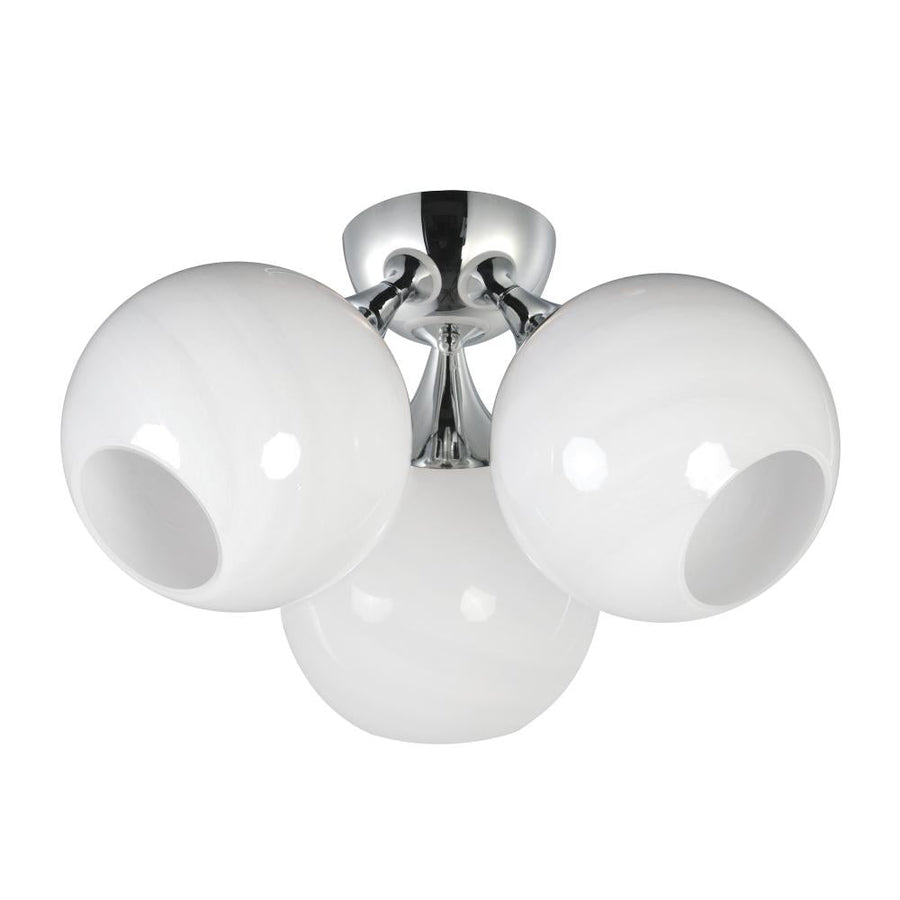 Maxim Lighting 21225MRPC Neve 18.75 Inch Semi Flush Mount Light – Polished Chrome