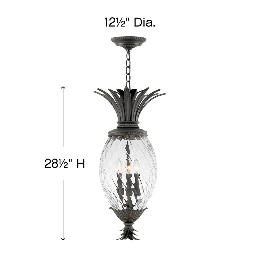 Hinkley Lighting PLANTATION 2122MB Pendant Contemporary - Museum Black