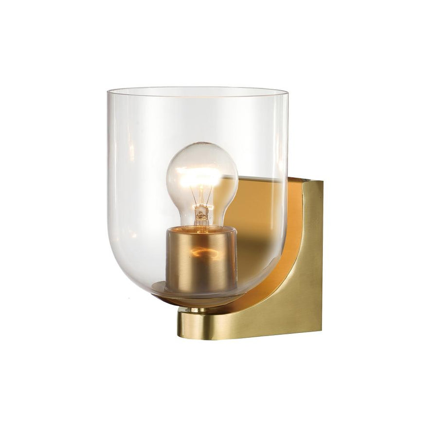Maxim Lighting 21231CLNAB Scoop 5.5 Wall Sconce - Natural Aged Brass