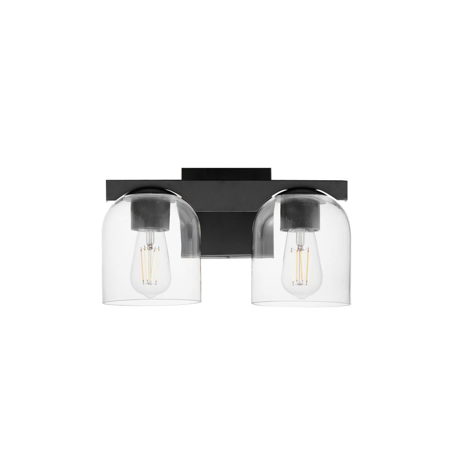 Maxim Lighting 21232CLBK Scoop 13.5 Inch Bathroom Vanity - Black