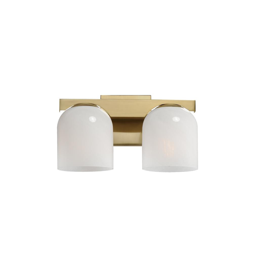 Scoop 13.5 Inch Bathroom Vanity - Natural Aged Brass