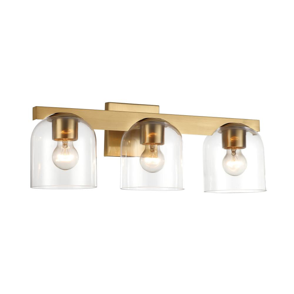 Scoop 21.5 Inch Bathroom Vanity - Natural Aged Brass
