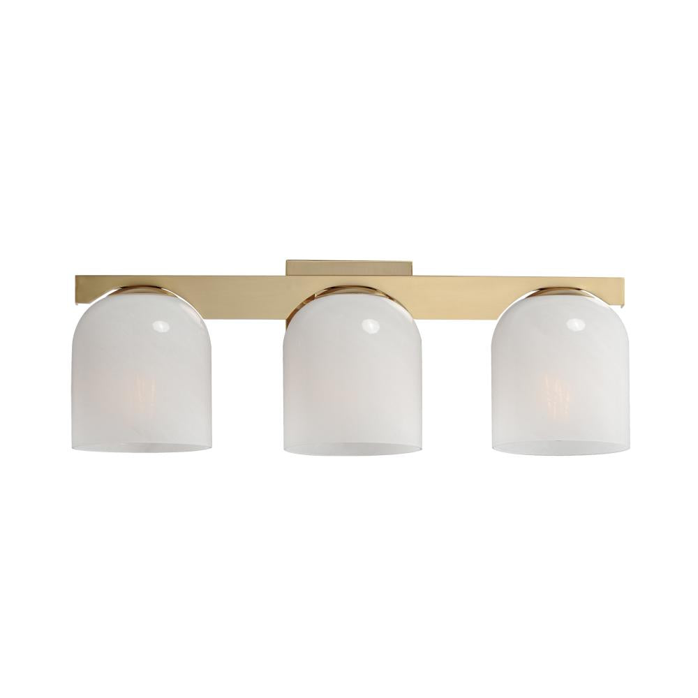 Scoop 21.5 Inch Bathroom Vanity - Natural Aged Brass