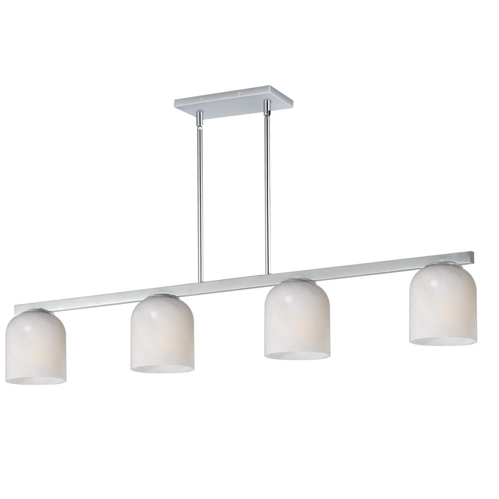 Scoop 46 Inch Linear Pendant – Polished Chrome