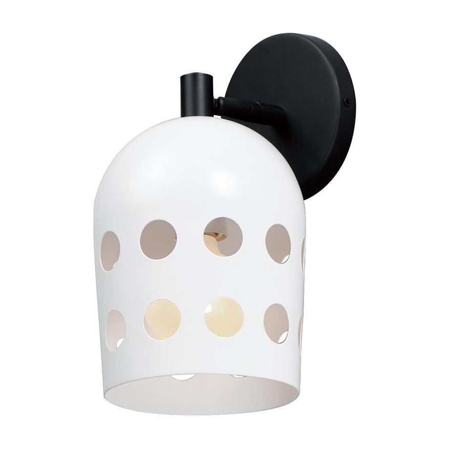 Maxim Lighting 21241WTBK Dottie 6.25 Wall Sconce - Black