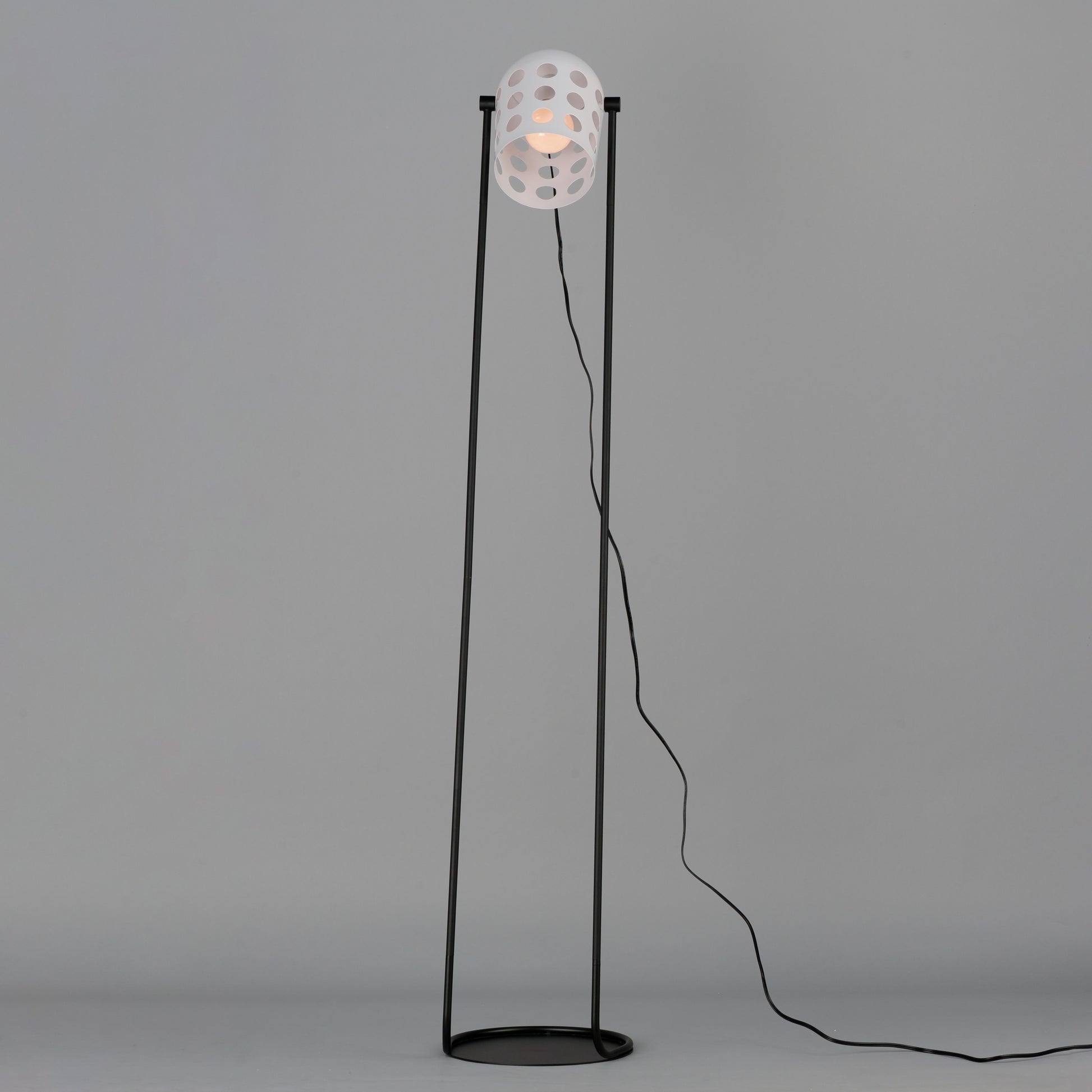 12 Inch Floor Lamp – Black