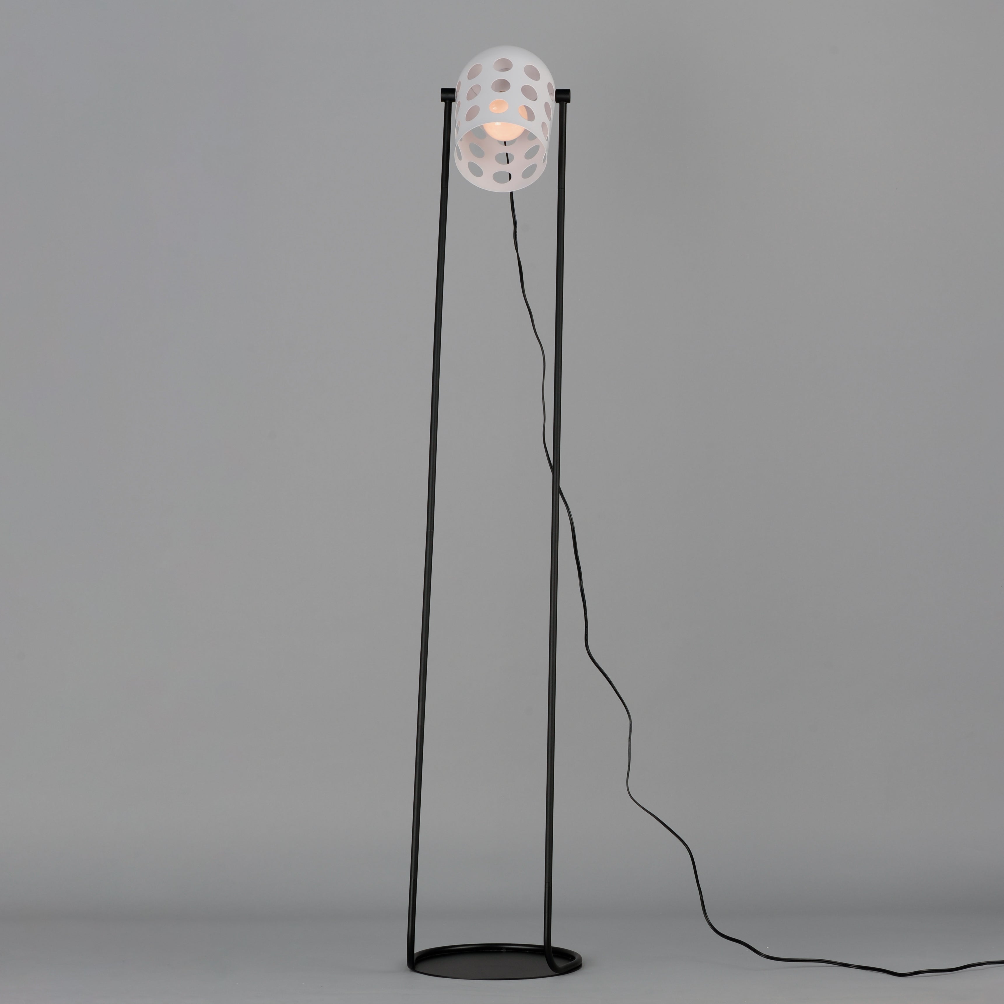 12 Inch Floor Lamp – Black