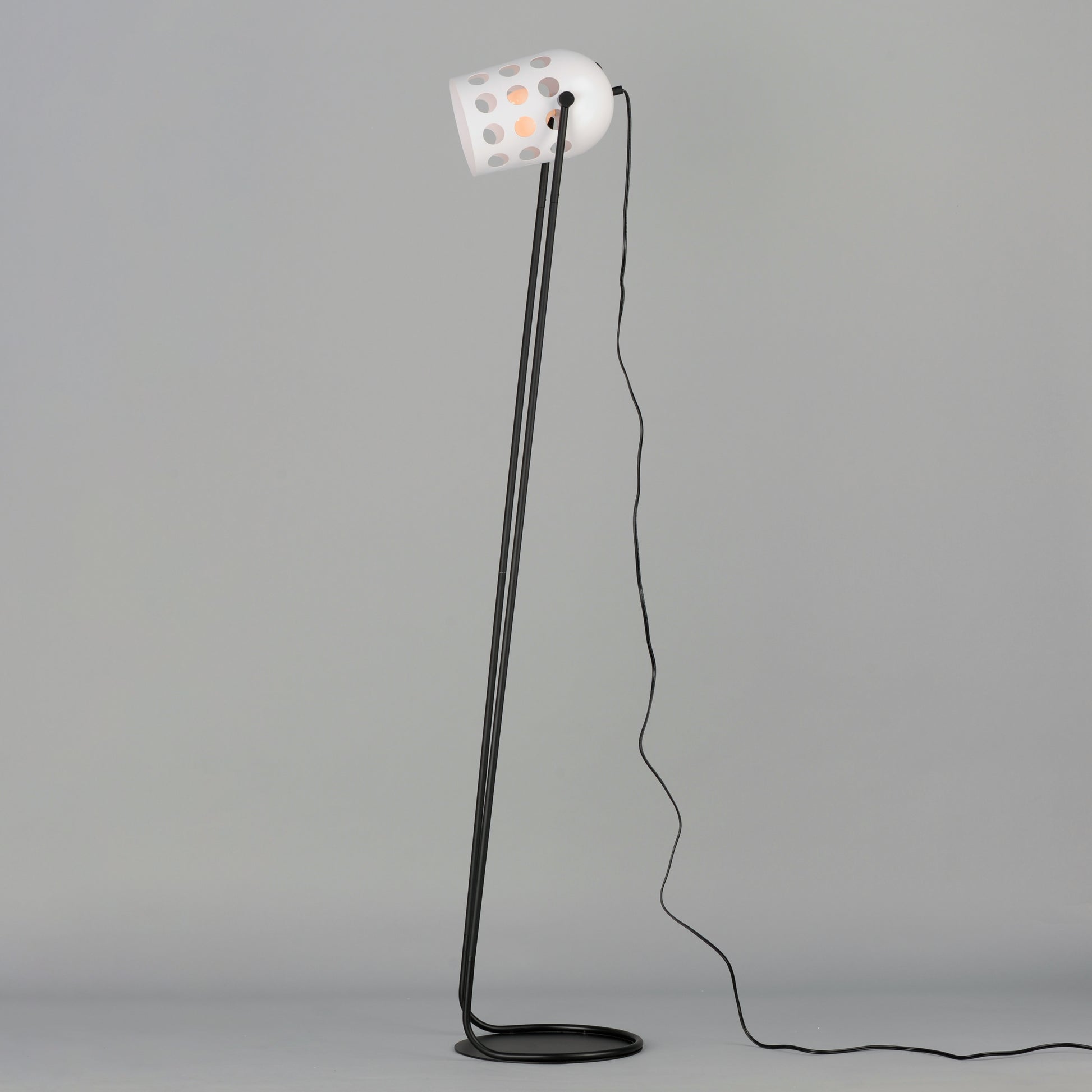 12 Inch Floor Lamp – Black