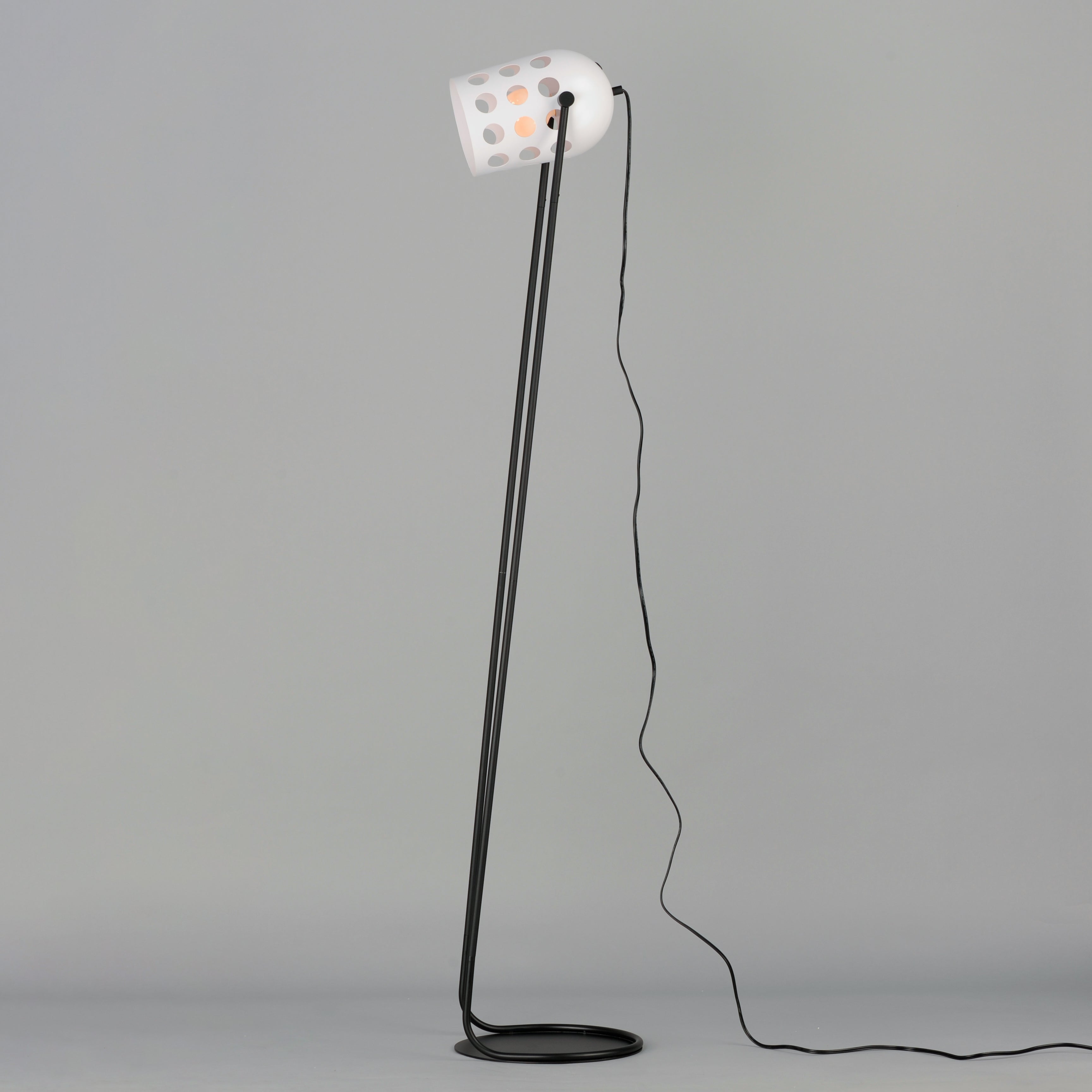 12 Inch Floor Lamp – Black