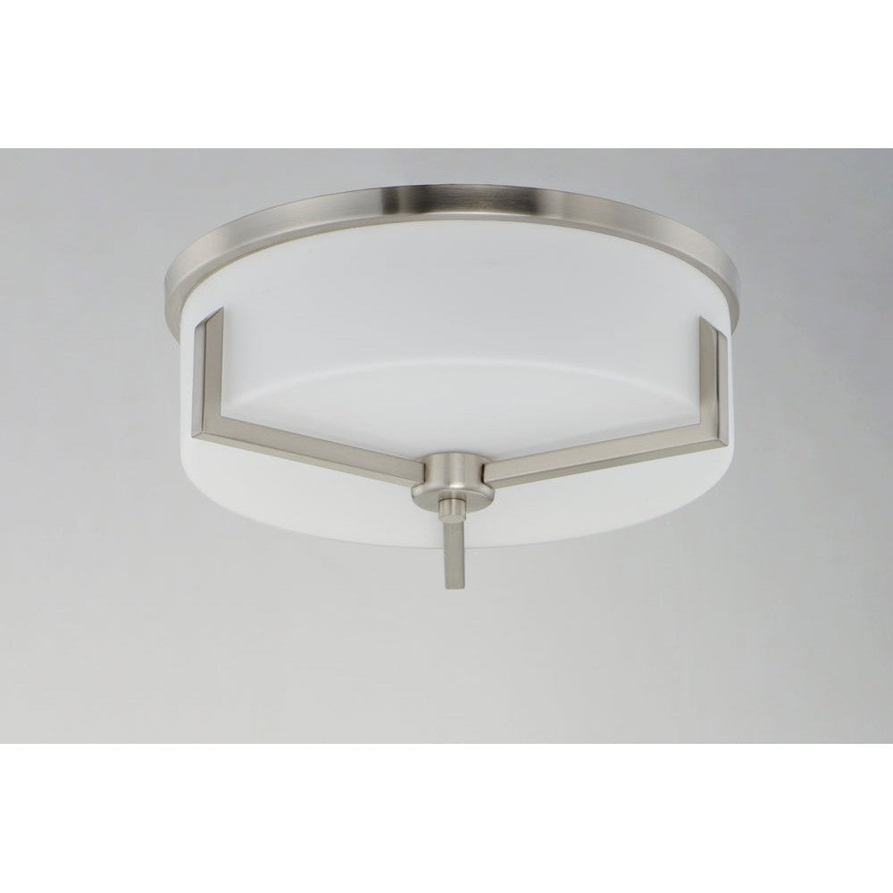 Maxim Lighting DART 21280SWSN Flush Mount Transitional - Nickel