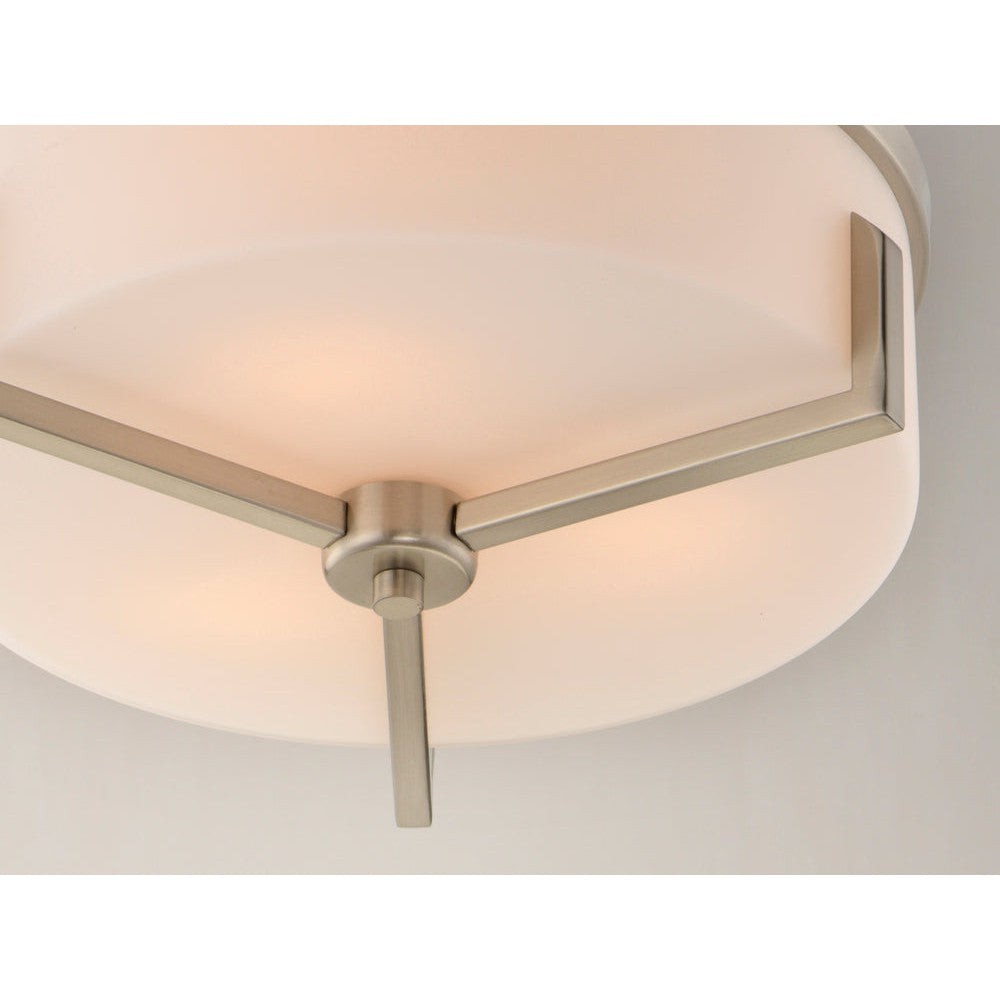 Maxim Lighting DART 21280SWSN Flush Mount Transitional - Nickel