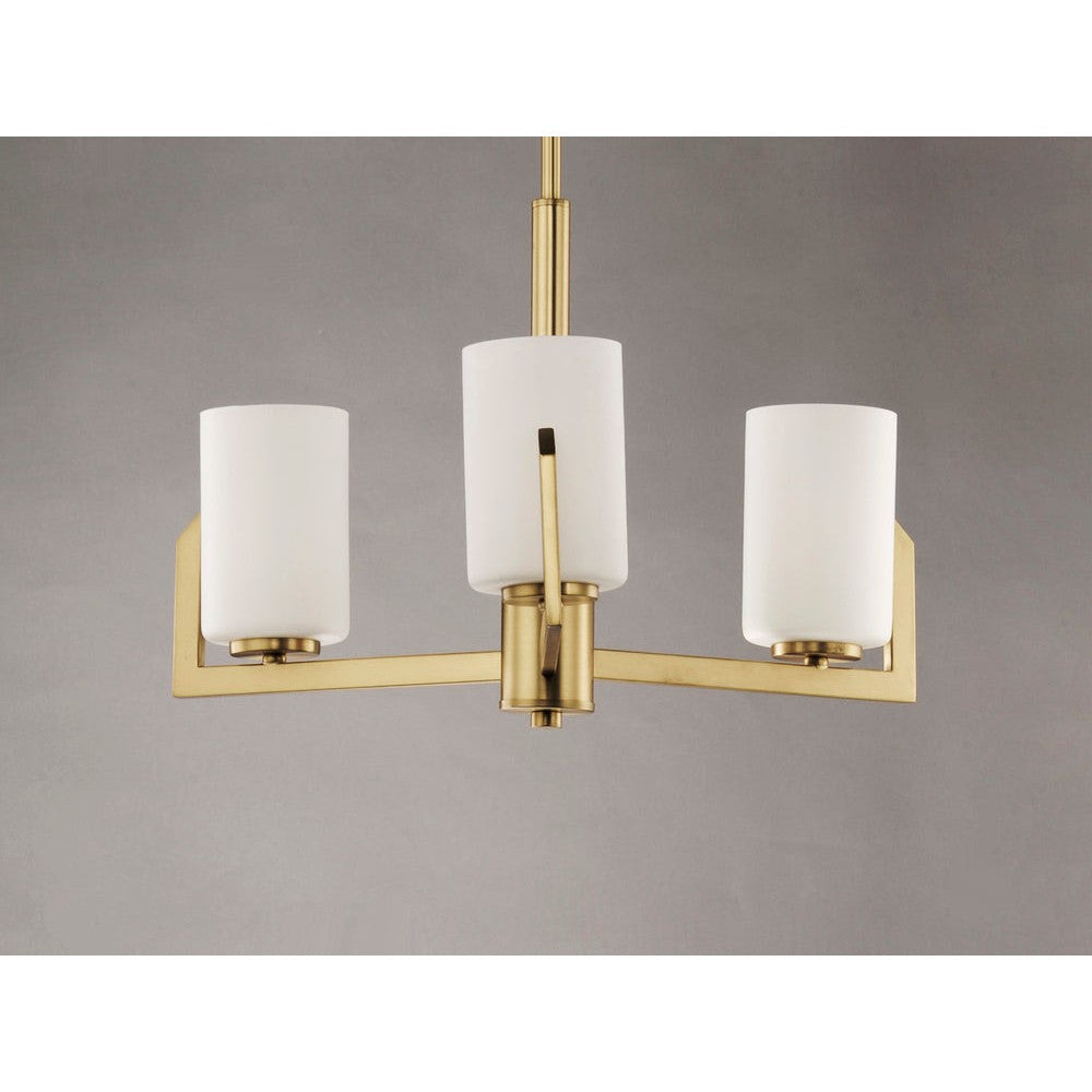 Maxim Lighting DART 21285SWSBR Mini Chandelier Transitional - Brass