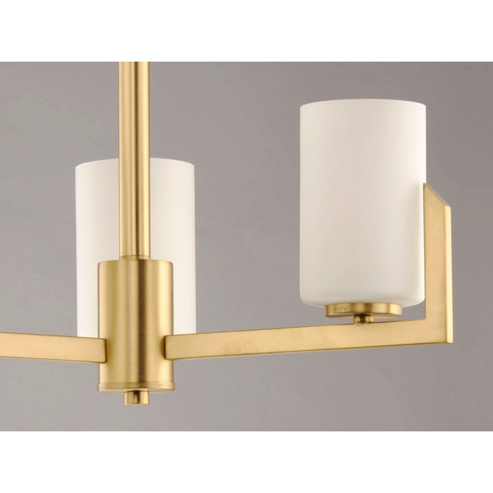 Maxim Lighting DART 21285SWSBR Mini Chandelier Transitional - Brass