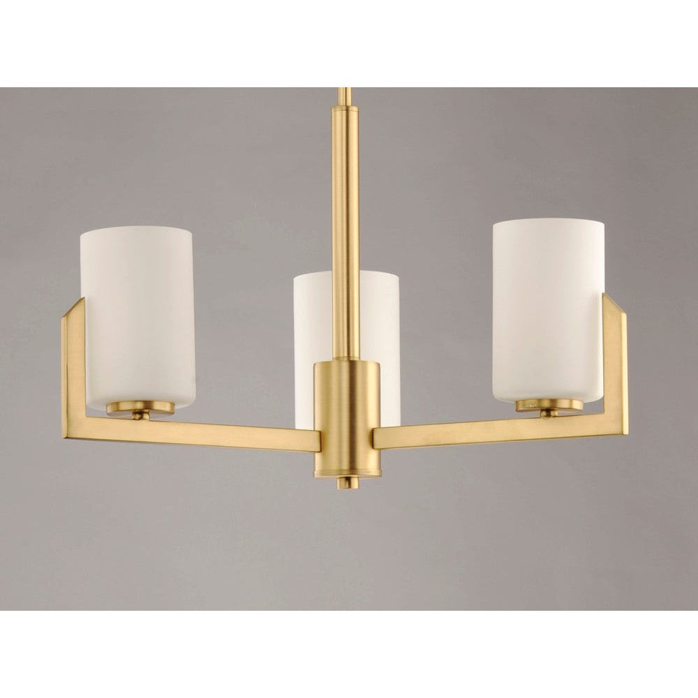 Maxim Lighting DART 21285SWSBR Mini Chandelier Transitional - Brass