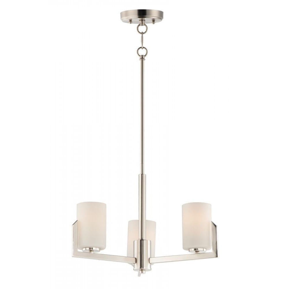 Maxim Lighting DART 21285SWSN Mini Chandelier Transitional - Nickel