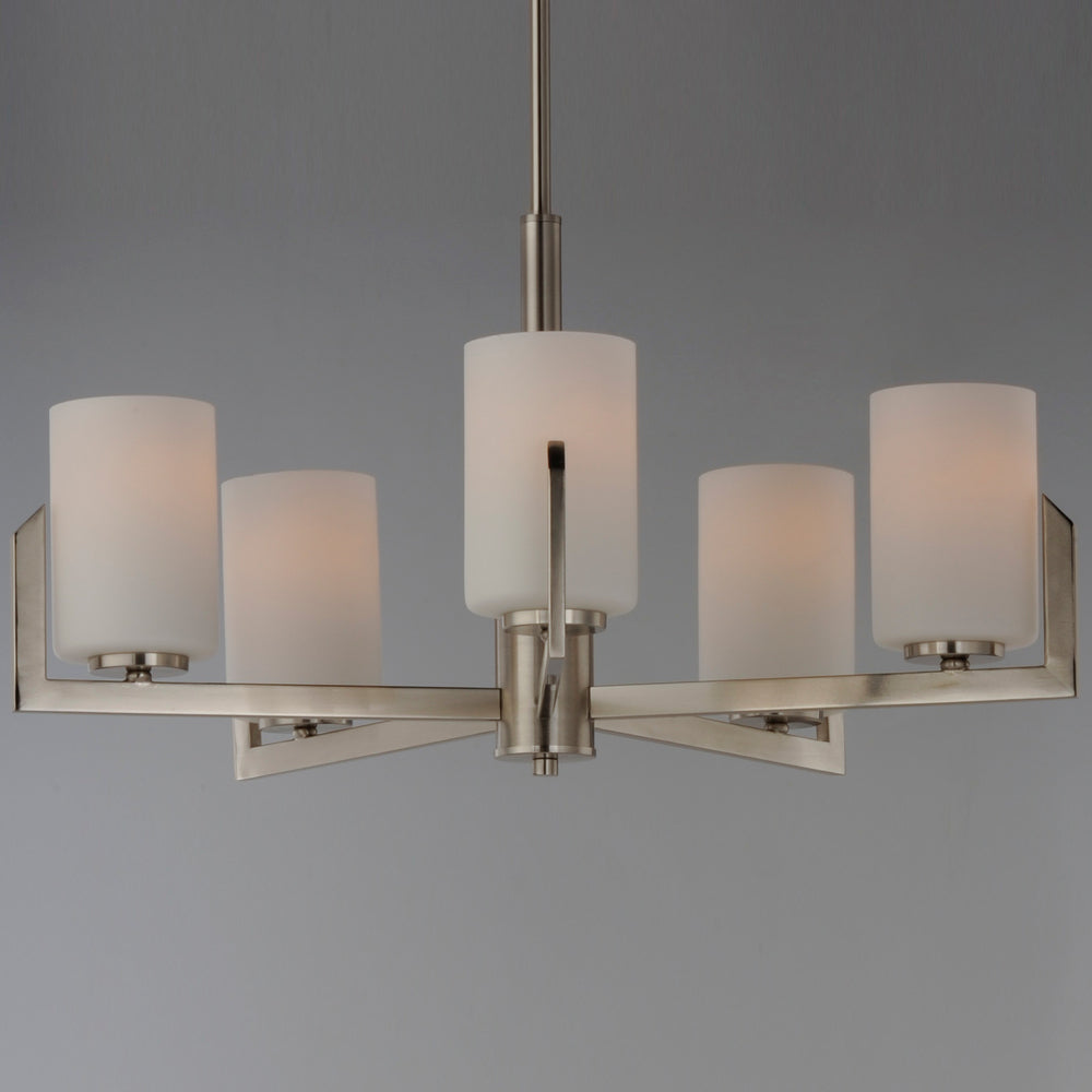 Maxim Lighting DART 21286SWSN Chandelier Transitional - Nickel