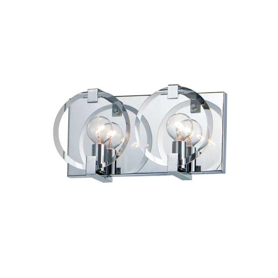 Maxim Lighting 21292CLPC Looking 12.25 Glass Wall Sconce - Polished Chrome