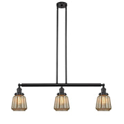 Chatham - 3 Light - 39 inch - Oil Rubbed Bronze - Stem Hung - Adjustable Island Light