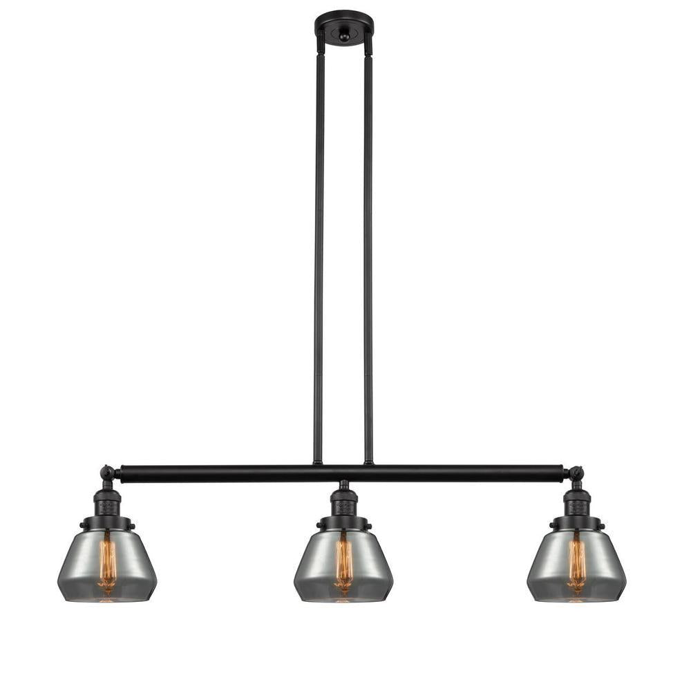 Fulton - 3 Light - 39 inch - Oil Rubbed Bronze - Stem Hung - Adjustable Island Light
