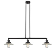 Halophane - 3 Light - 41 inch - Oil Rubbed Bronze - Stem Hung - Adjustable Island Light