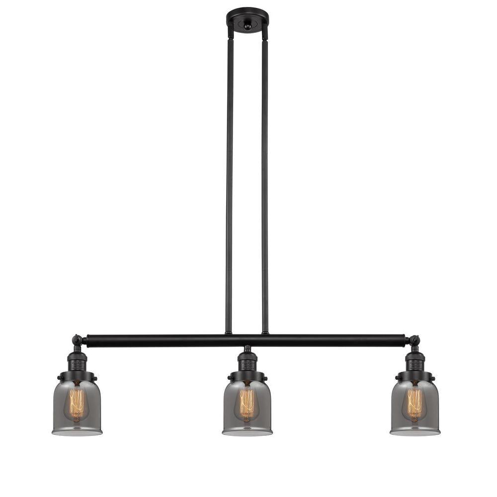 Bell - 3 Light - 38 inch - Oil Rubbed Bronze - Stem Hung - Adjustable Island Light