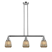 Chatham - 3 Light - 39 inch - Polished Nickel - Stem Hung - Adjustable Island Light