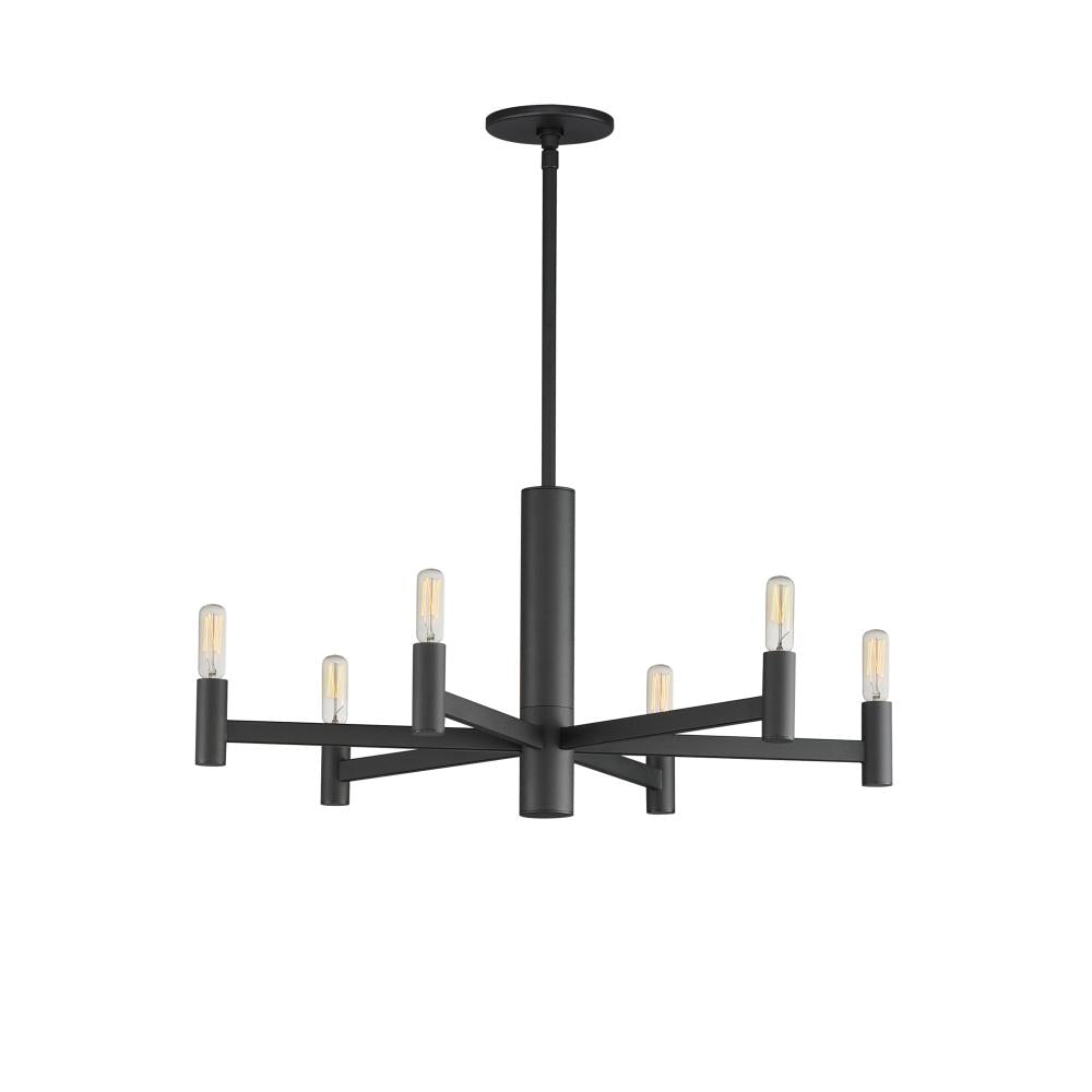 Emana 25.5 Inch Chandelier – Black