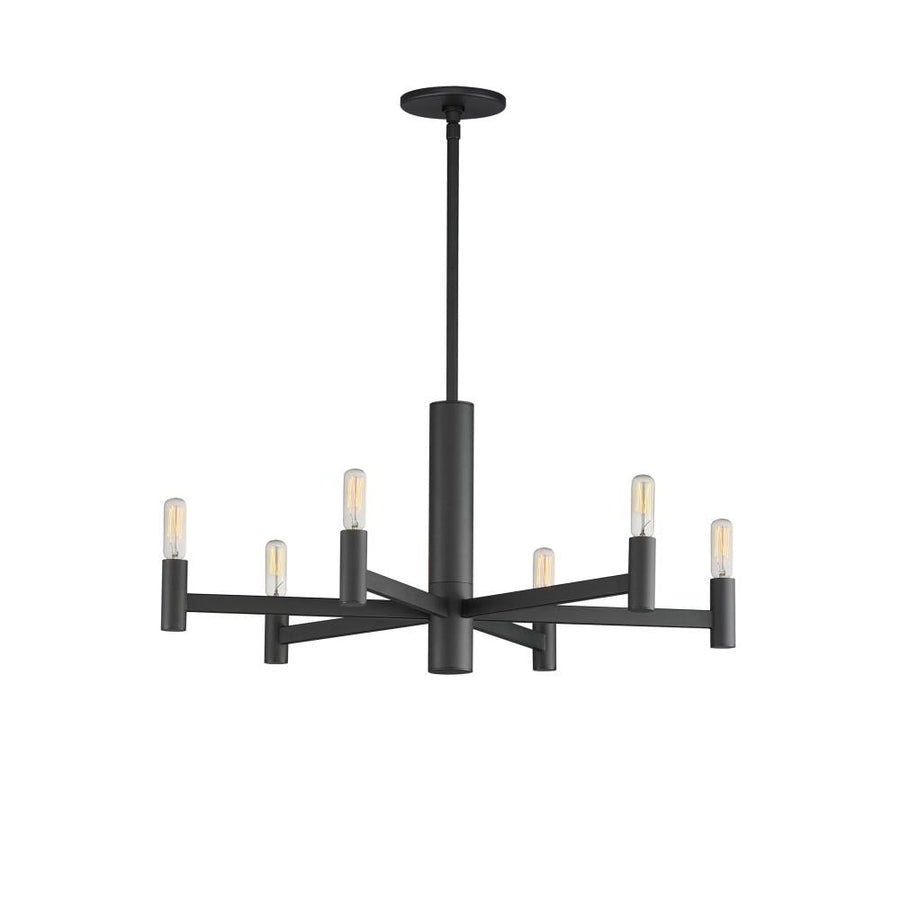 Emana 25.5 Inch Chandelier – Black