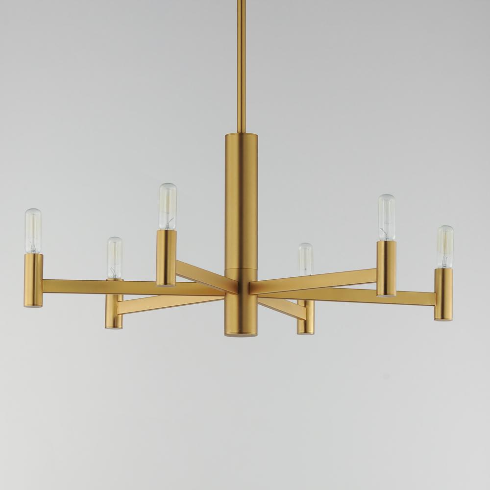 Maxim Lighting EMANA 21366NAB Chandelier - Brass