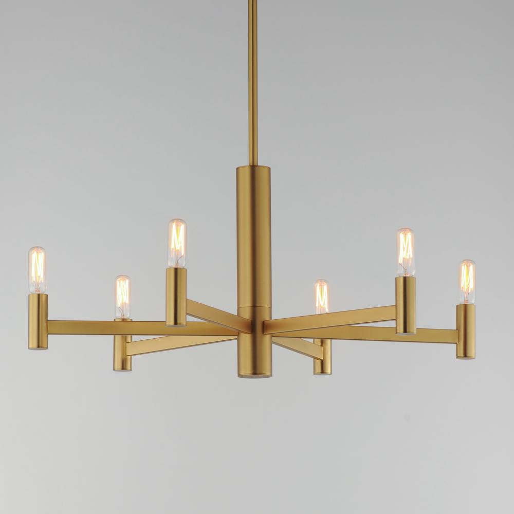 Maxim Lighting EMANA 21366NAB Chandelier - Brass