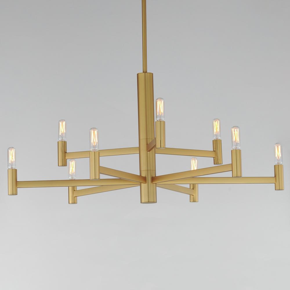 Maxim Lighting EMANA 21369NAB Chandelier - Brass