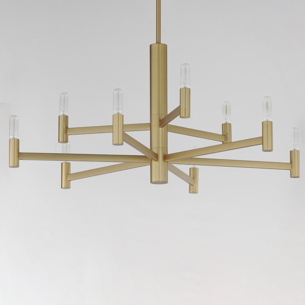 Maxim Lighting EMANA 21369NAB Chandelier - Brass