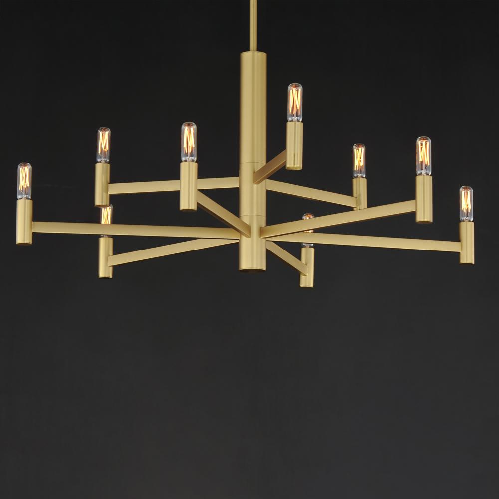 Maxim Lighting EMANA 21369NAB Chandelier - Brass