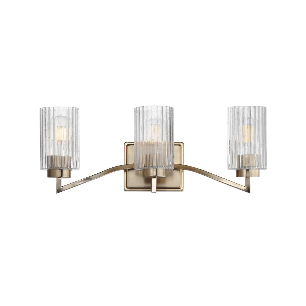 Rigata 22.75 Inch Bathroom Vanity - Satin Champagne