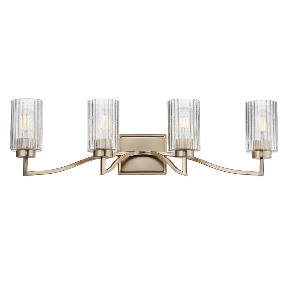 Rigata 32.25 Inch Bathroom Vanity - Satin Champagne