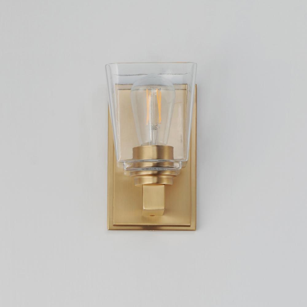 Maxim Lighting CUBOS 21381CLNAB Bathroom Fixture - Brass