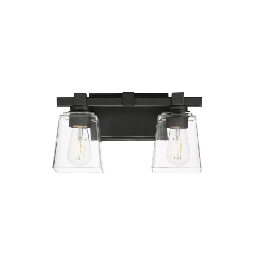 Maxim Lighting 21382CLBK Cubos 14 Wall Sconce - Black
