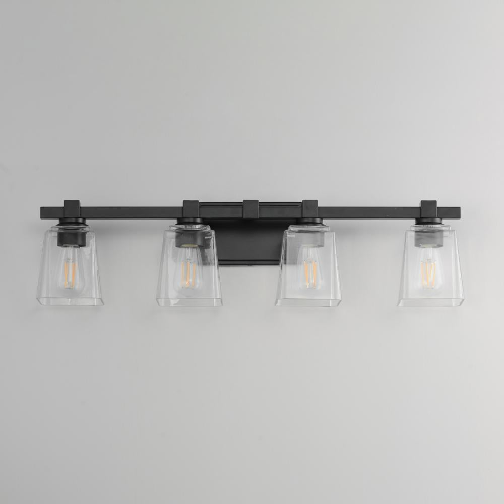 Maxim Lighting CUBOS 21384CLBK Sconce - Black