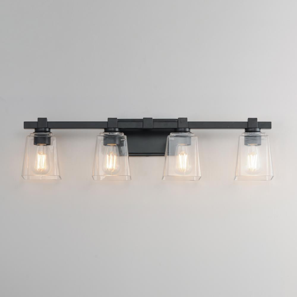 Maxim Lighting CUBOS 21384CLBK Sconce - Black